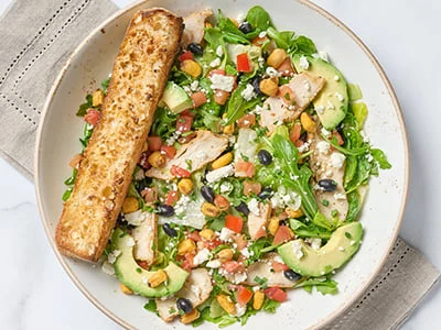 Chicken Avocado Chop Salad